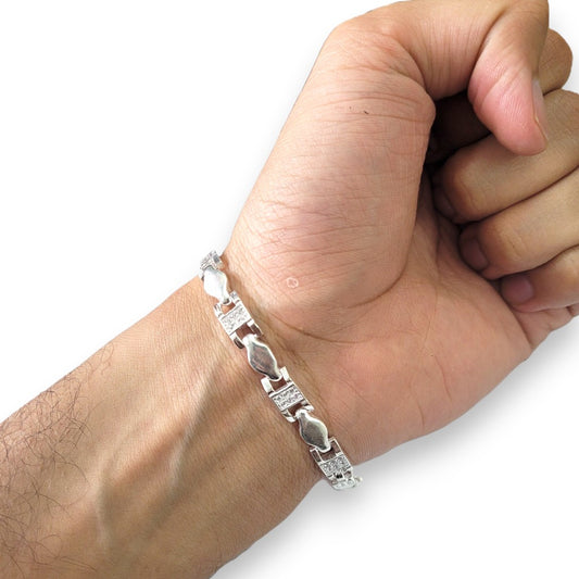 Pave Link Men's Bracelet