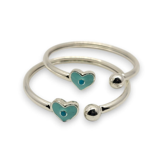 Blue Heart Baby Bracelet