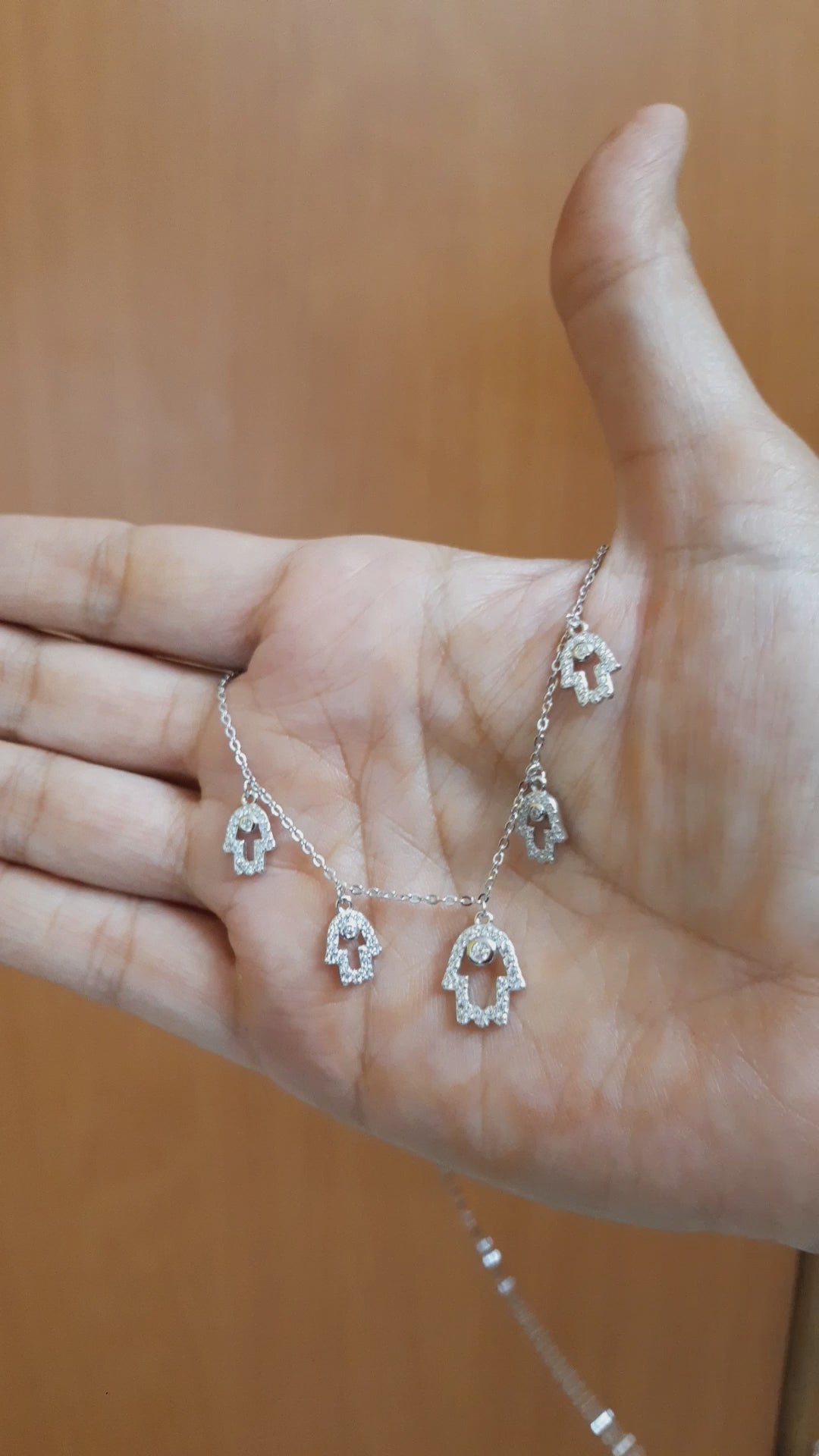 Hamsa Hand Necklace